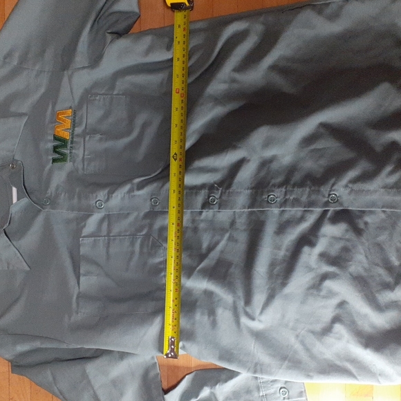 Waste management long sleeve work shirts size men's large - 7 available - Picture 4 of 8